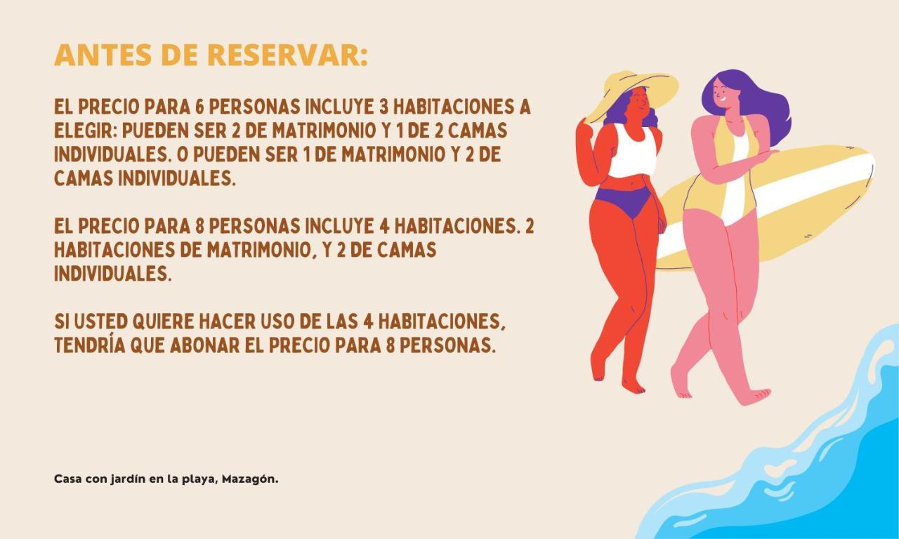 Casa Con Jardin En La Playa Villa Mazagón Eksteriør bilde